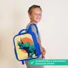 Hoornkrijger in de zon Kinderrugzak - Blauw middel -sfeer3_UK