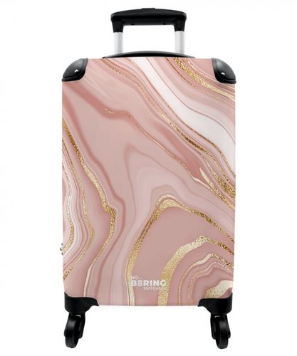 Marble - Pink Marble with Gold Accents