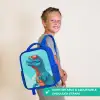 Dino met zonnebril Kinderrugzak - Blauw middel -sfeer3_UK