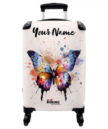Suitcase – Butterfly explosion