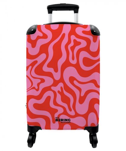 Abstract - Organic Pink/Red