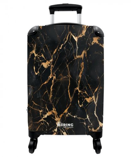 Marble - Golden Veins on Black Marble