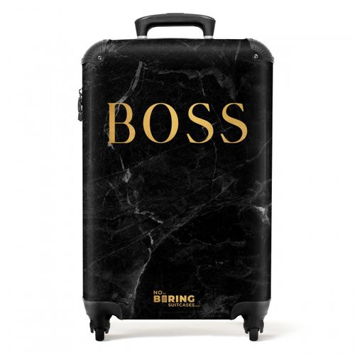 Quotes - Boss - Marble look - Gold - Black