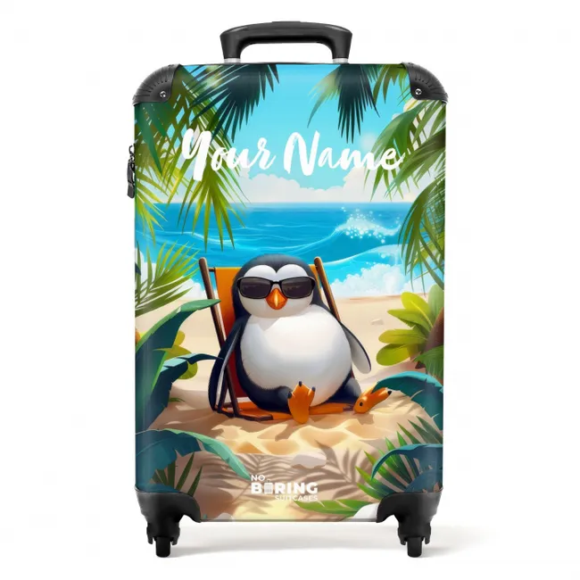 Suitcase with name – Pingo de Janeiro