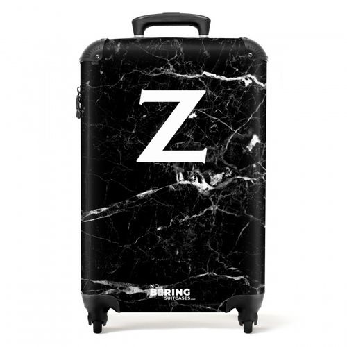 Marble look - Letter Z - Black