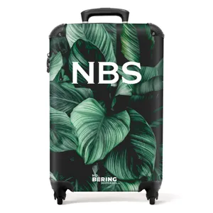 Suitcase - Jungle leaves