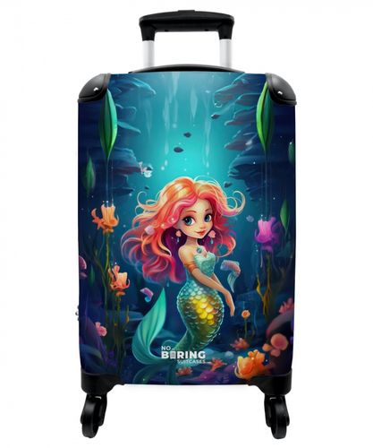 Koraal koningin Koffer - NBS - Handbagage middel -3d Koraal koningin Koffer - NBS - Handbagage middel -3d