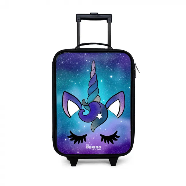 Children's suitcase - Purple unicorn