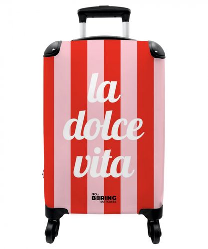 Quotes - La dolce vita tomato red and blossom pink