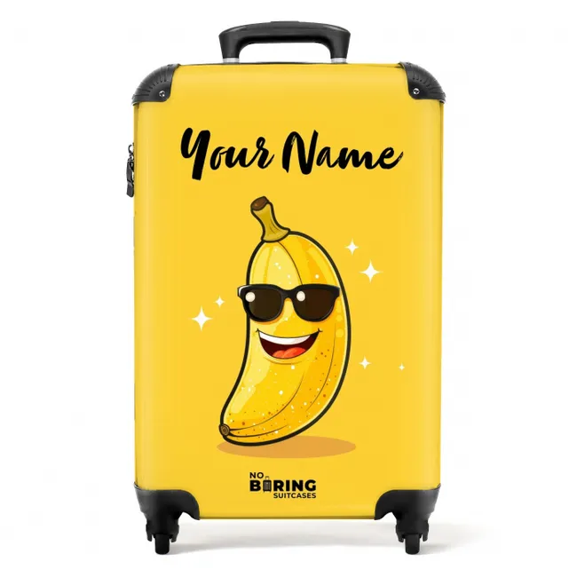 Barry banaan NBS - Handbagage koffer - Kinderen Unisex middel -productfoto_recht