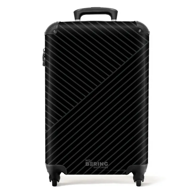 Suitcase - Modern line art black