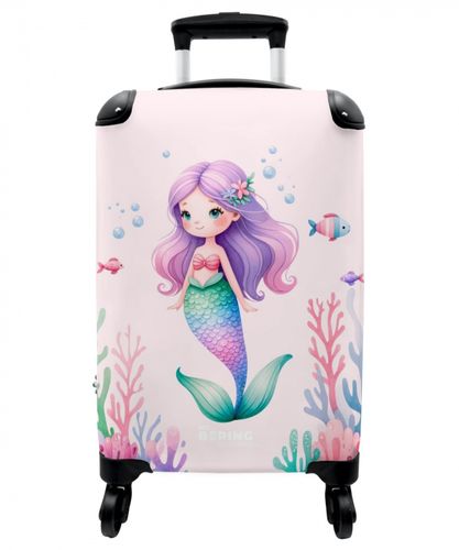 Violet vinnen Koffer - NBS - Handbagage middel -3d Violet vinnen Koffer - NBS - Handbagage middel -3d