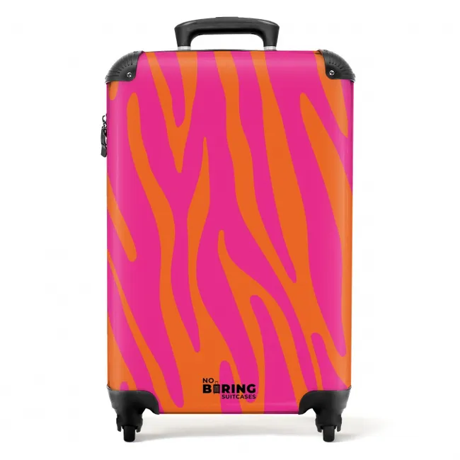 Suitcase - Abstract - Purple waves