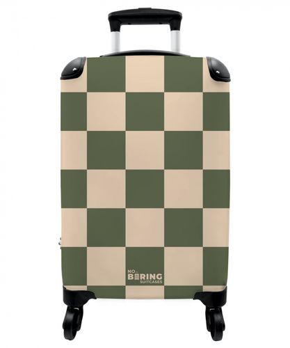 Squares - Green/Beige