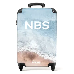 Suitcase - Beach with blue sea