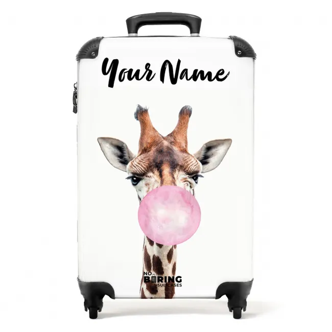 Suitcase with name – Chewing Kobus