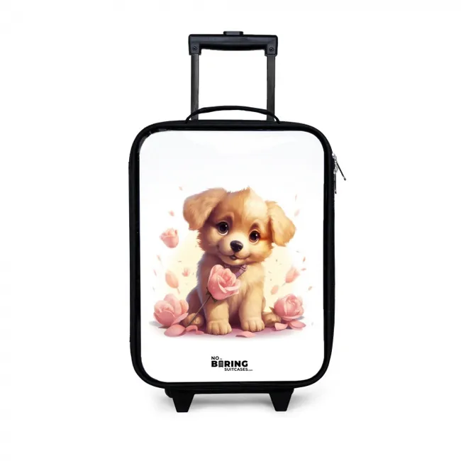 Popke puppy Kinderkoffer - Zwart klein -3d