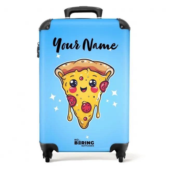 Pepino pizzarito NBS - Handbagage koffer - Kinderen Unisex middel -productfoto_recht