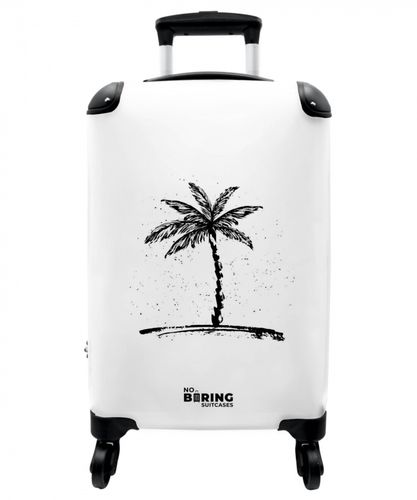 Palm trees - Palm tree on white background
