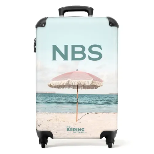 Beach with parasol