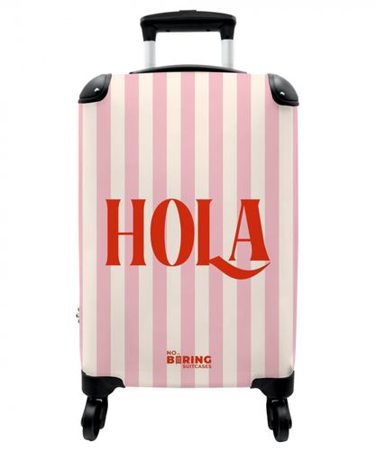 Quotes - Hola powder pink and light peach