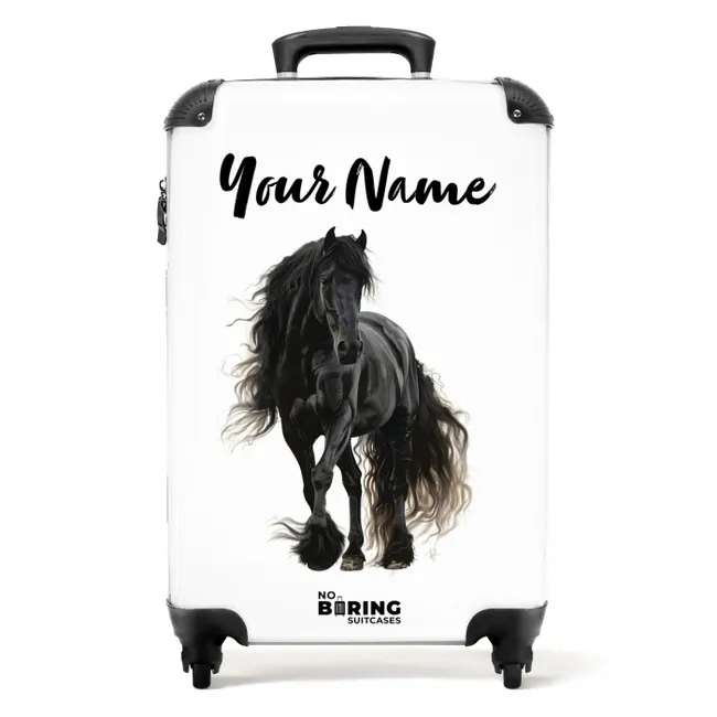Frits het friese paard NBS - Handbagage koffer - Kinderen Unisex middel -productfoto_recht