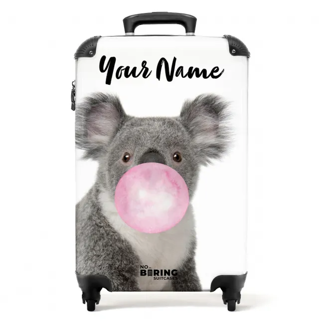 Kauwgom koala NBS - Handbagage koffer - Kinderen Unisex middel -productfoto_recht