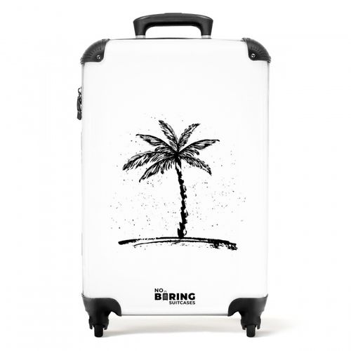 Palm trees - Palm tree on white background