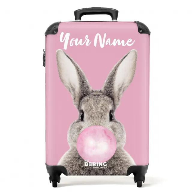 Kauwend knaagje NBS - Handbagage koffer - Kinderen Unisex middel -productfoto_recht