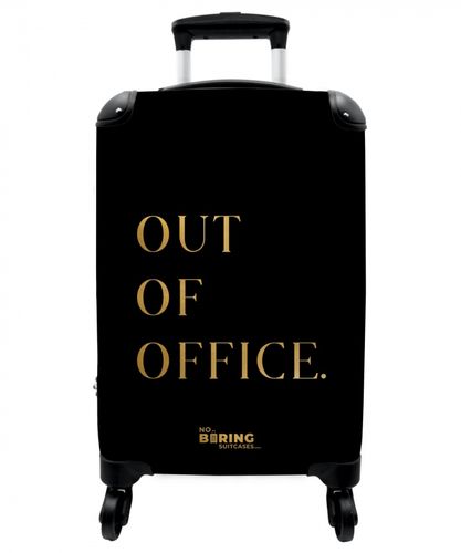 Quotes - Out of office - Gold - Holiday - Black