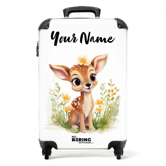 Suitcase with name – Tilly gardener