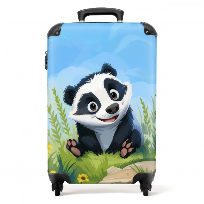 Willem wasbeer NBS - Handbagage koffer - Kinderen Unisex middel -productfoto_recht