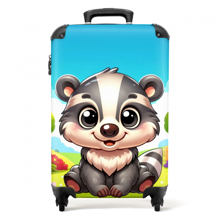 Willy Wipstaart NBS - Handbagage koffer - Kinderen Unisex middel -productfoto_recht