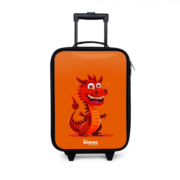 Horacio hotshot Kinderkoffer - Zwart klein -3d
