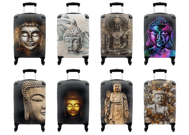 Koffers boeddha