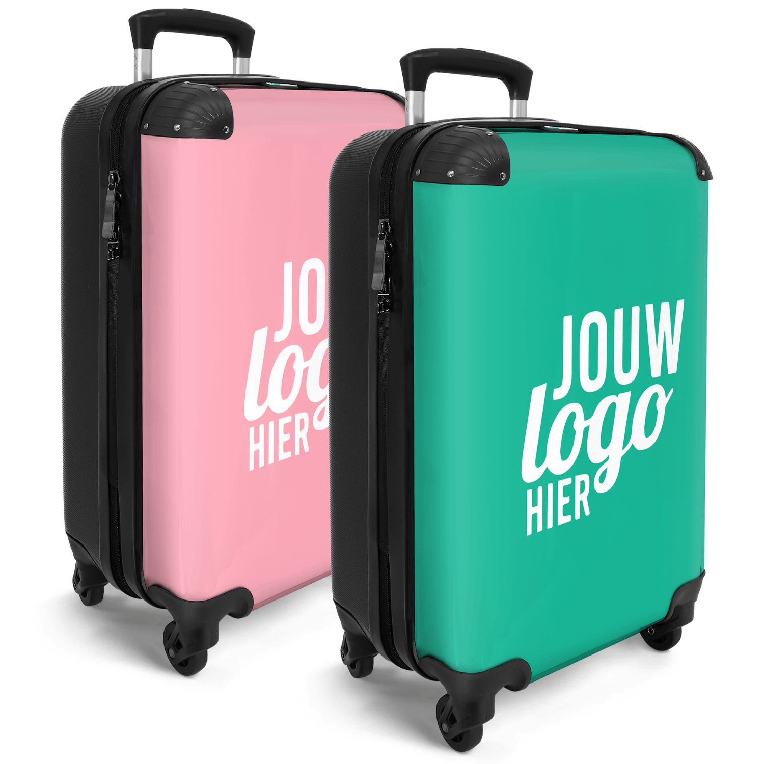 Koffer met logo