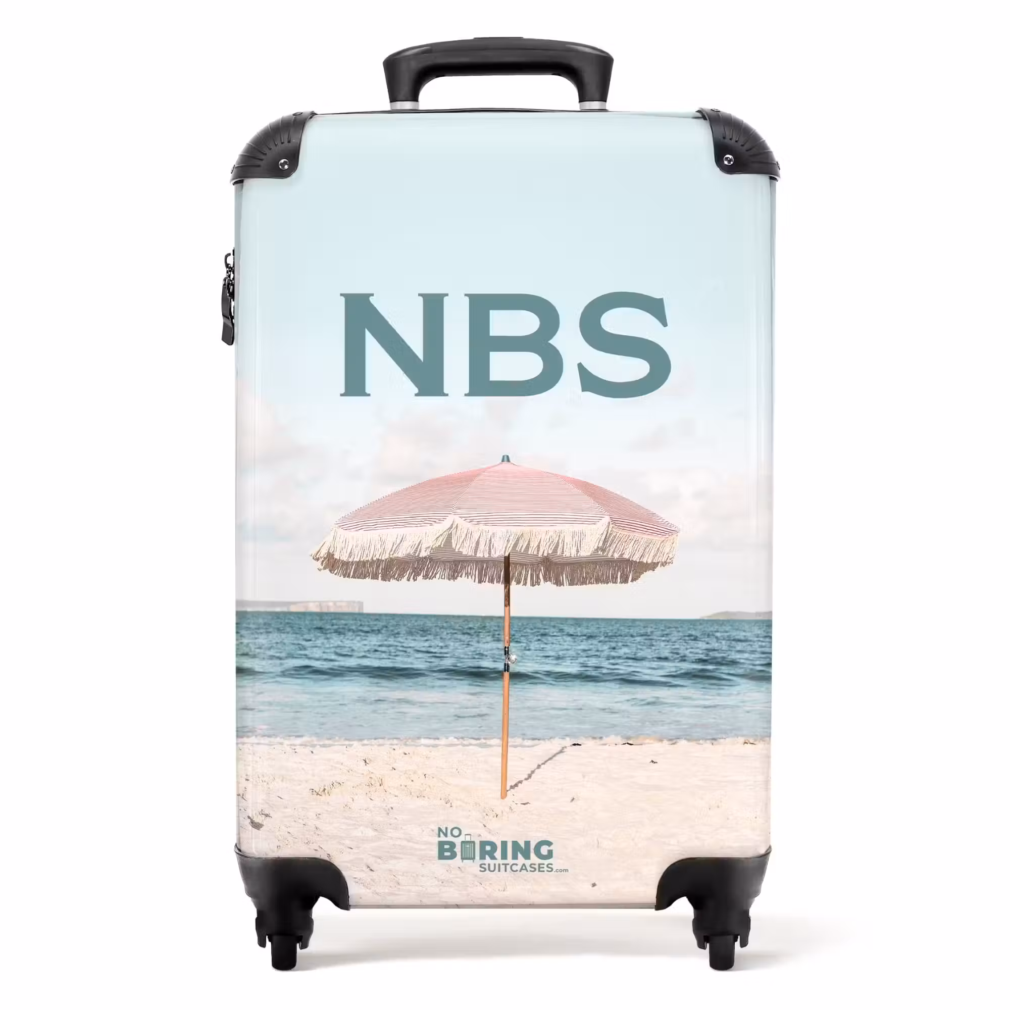 Suitcase - Beach with parasol
