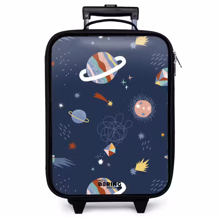 Children's suitcase - Planets in the sky