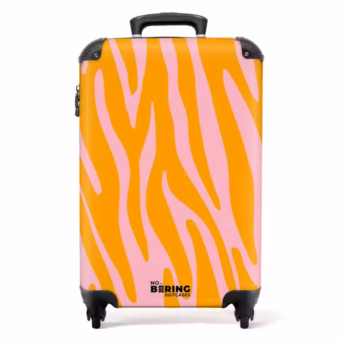 Suitcase - Abstract - Golden Waves
