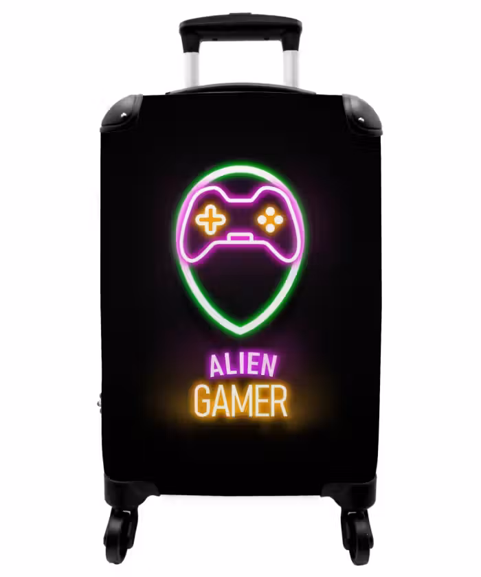 Suitcase - Alien Gamer