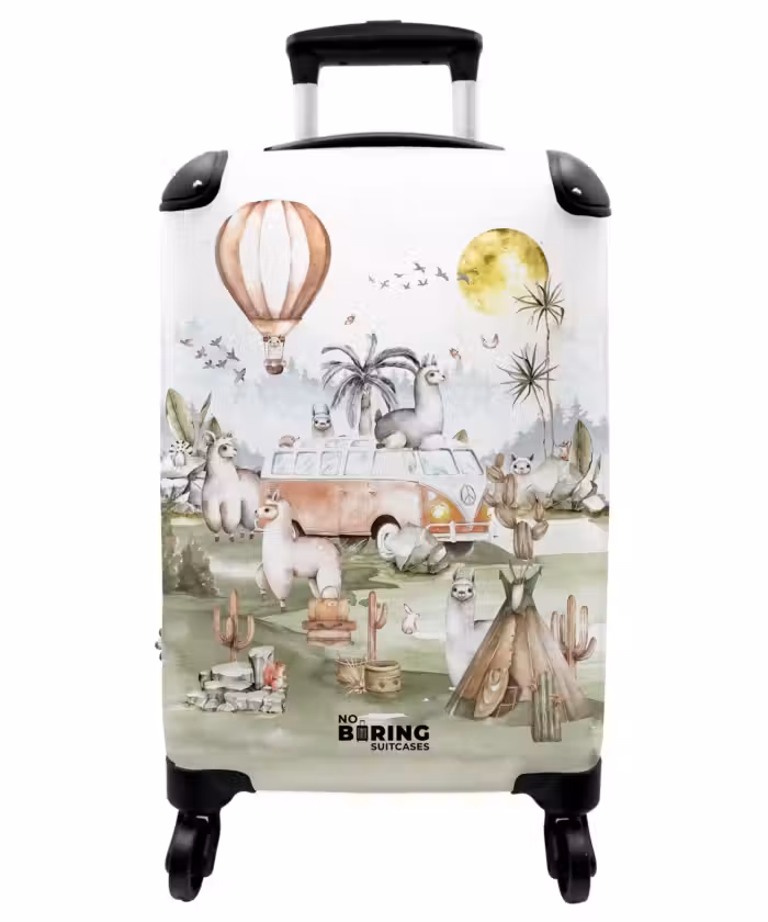 Suitcase - Alpaca adventure