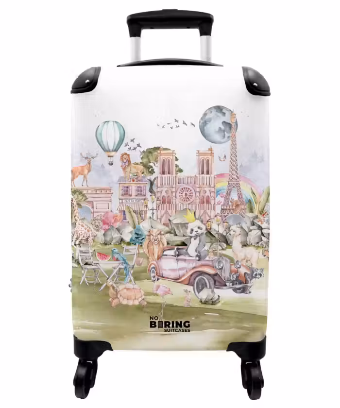 Suitcase - Animal fantasy city