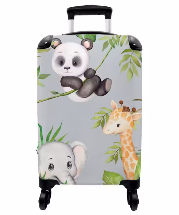 Suitcase - Animals in the jungle