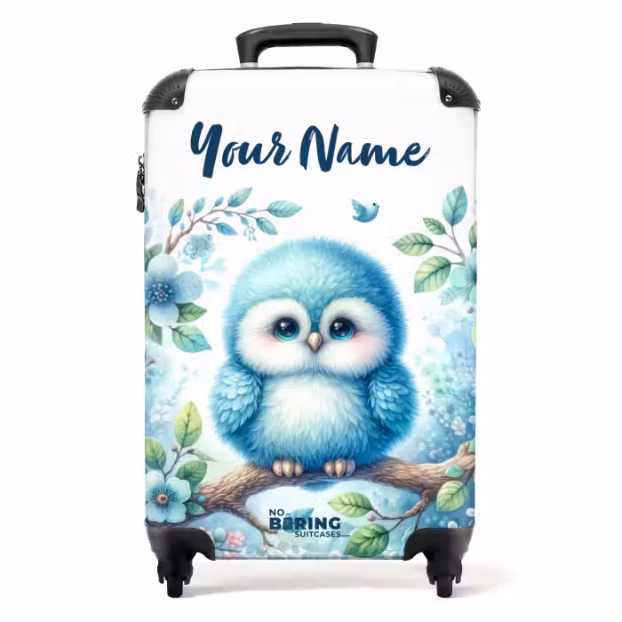 Suitcase with name - Baudouin Blue Coat