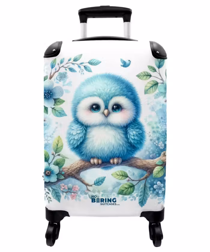 Suitcase - Baudouin blue coat