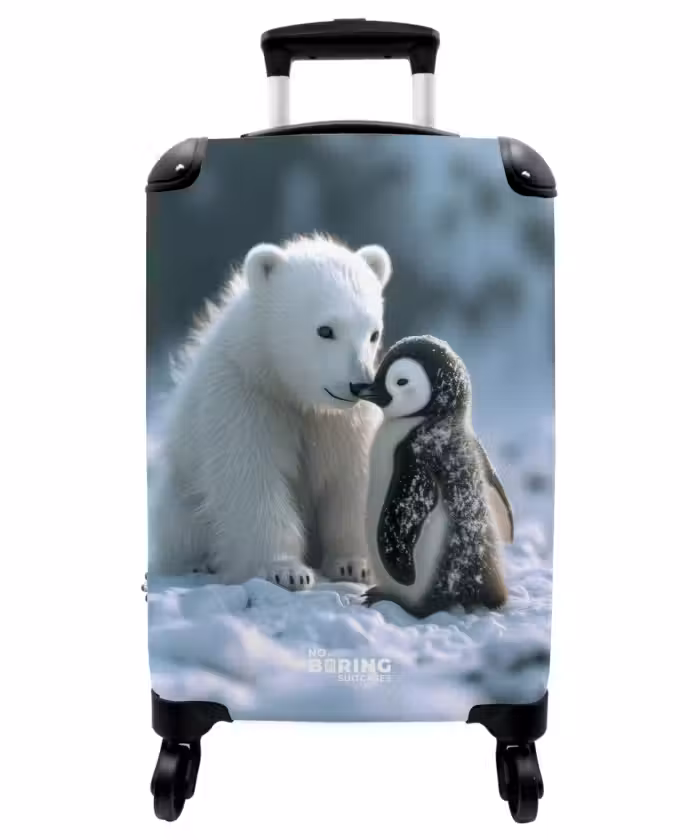 Suitcase - Frosty friends