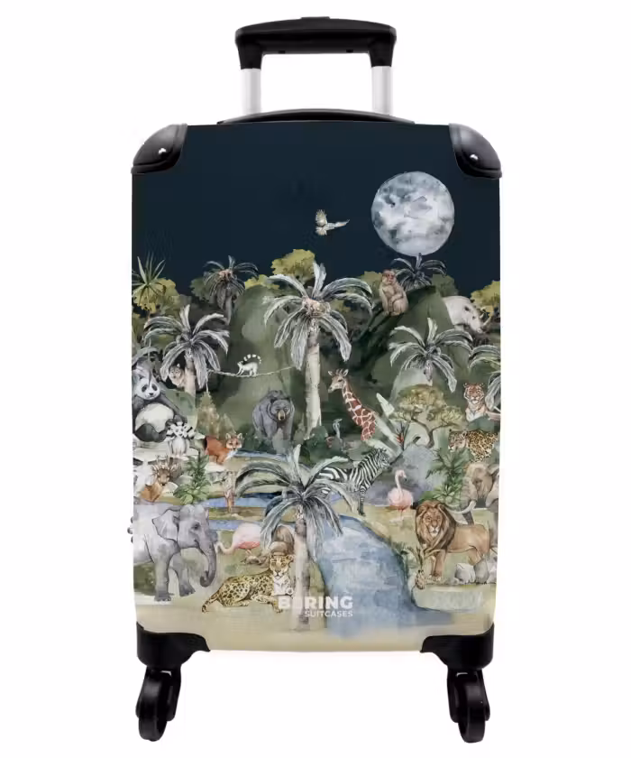 Suitcase - Jungle in the moonshine