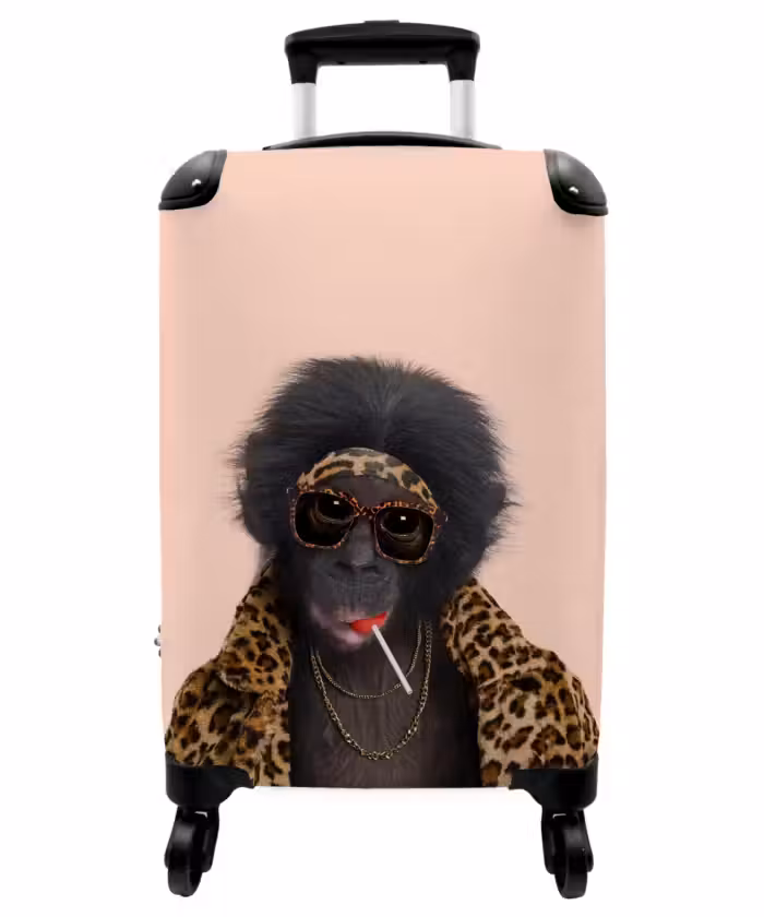 Suitcase - Monkey with Loly