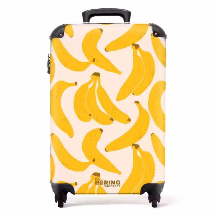 Suitcase - Pastel fruit - Bananas