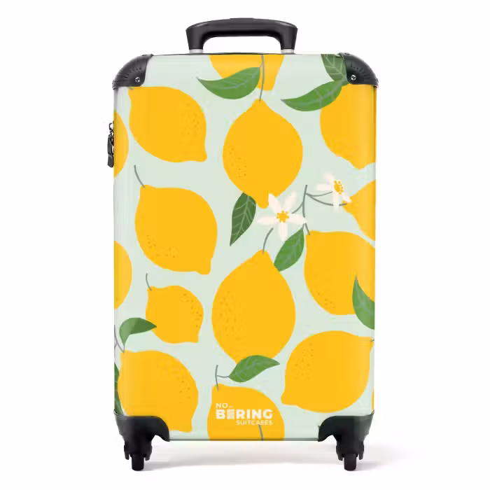 Suitcase - Pastel fruit - Lemons